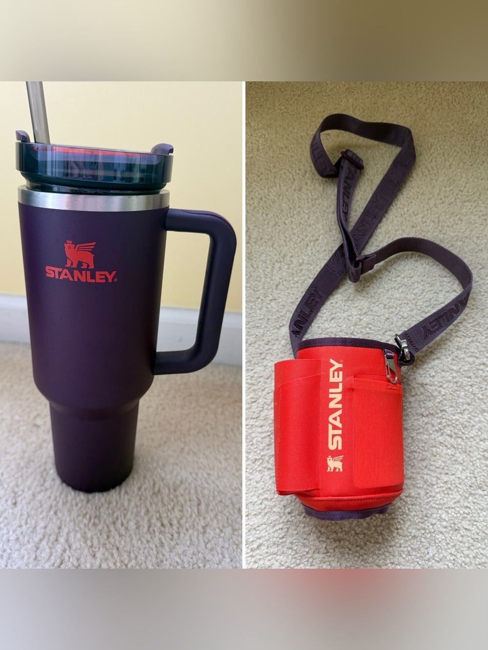 Drinkware- Stanley 40 oz tumbler with carrying case